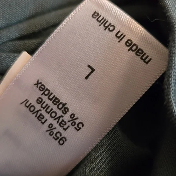 Maurices Soft Blue/Green A-Line Skirt - Picture 3 of 5